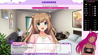 ¡Lewdneko transmite el volumen 3 del juego H, parte 1! ¡Juego de tijera y tit jiggling! ¡No te lo pierdas!