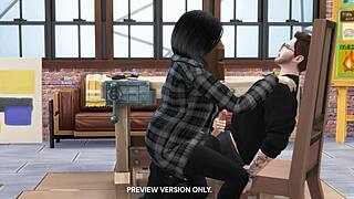 Get a sneak peek into the world of 3D hentai with a renowned sculptor instructor