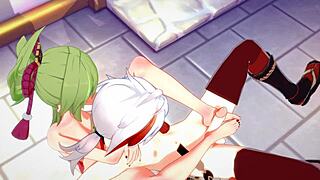 i fucked kazuha and kuki shinobu so hard in genshin hentai, it was amazin