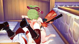 i fucked kazuha and kuki shinobu so hard in genshin hentai, it was amazin