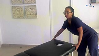 Massaging with cum – a happy ending for a couple