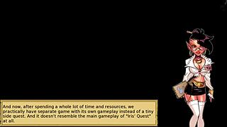i play iris quest and encounter big tits princess