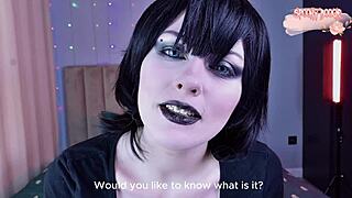 Mavis, the naughty vampire, craves more of your cum