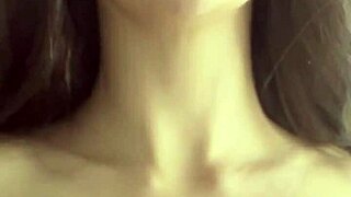British amateur masturbates in friend’s bedroom while she takes a shower