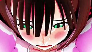 Purupuru Haruka 12 Game Challenge In 3d Cartoon