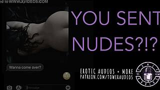 You Sent Nudes And Erotic Audio For Women In Daddy Roleplay