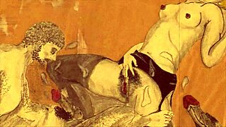 Whoa, Check This Vintage Erotic Illustration with Retro Comic Vibes! 🖼️