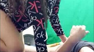 Passionate night of sex with my mature stepmom after she wore the bitch mask.