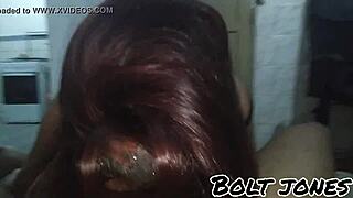 Can You Handle This Tattooed Brunette's Double Action?