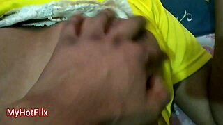 young couple's romantic sex moment