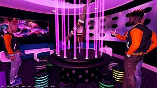 Busty stripper gives private dance and anal in Being a Dik 30