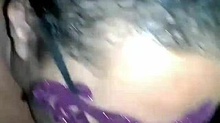 Putinha begs for cum in homemade mature POV with natural tits and cuckold twist. Lick her fat curves now.