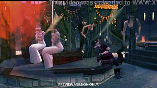 join the masquerade night orgy in 3d hentai