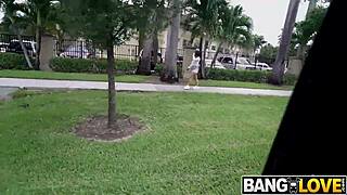 Pierced nipple Antonella LaSirena takes hard pounding action