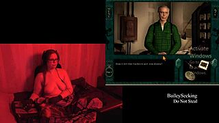 She asks, 'Want to see my big tits?'