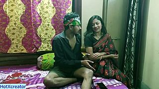 Indian bhabhi's hot sex with husband and his friend