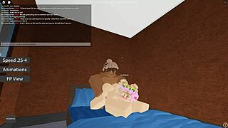 roblox porn with big black cock