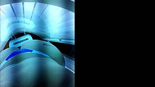 preparing my big ass for lover in tanning booth, join my videos