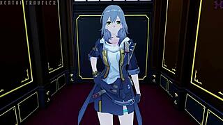 honkai star rail the secret of siobhan bar featuring siobhan and stelle