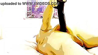 Homosexual Finnish man's anal scene with a big cocked BBC in an animated video