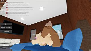 Roblox游戏大黑鸡巴猛干