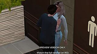 Naughty Night With Band in 3D Hentai Bar Scene