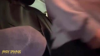 Young Asian girl gets a rough anal sex in a car