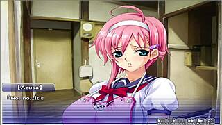 in apartment of love ep 3, she's losing her virginity, it's so exciting for me