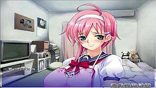 in apartment of love ep 3, she's losing her virginity, it's so exciting for me