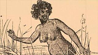 check out these cool vintage erotic drawings from way back