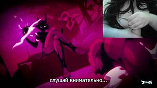 curvy femdom demon girl dominates in cursed prince part 2