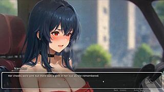 Horny girlfriend rips his shirt off in Bluring the walls