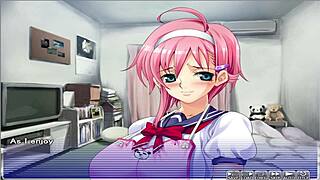 in apartment of love ep 3, she's losing her virginity, it's so exciting for me