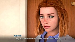 Rock star Selina's wild 3D redhead action hits hard