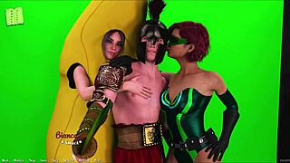 Being a dik 226 chick route in anime hentai game 😊