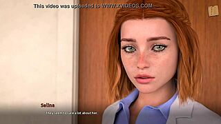 Rock star Selina's wild 3D redhead action hits hard