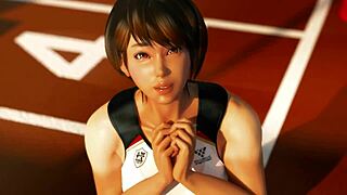 Rena Senpai And My Baton! Intense POV Action!