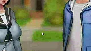 Student With Big Tits And Ass Gets Involved In Hentai Adventures With Teacher In Taffy Tales Part 4.