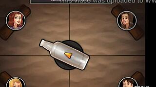 Blond cheerleader banged hard on beach by huge cock