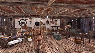 Chyler Leigh as top model in Fallout 4 fashion