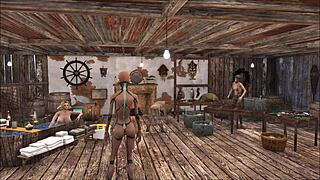 Chyler Leigh as top model in Fallout 4 fashion