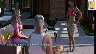 a wife and stepmother play a game