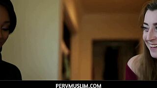 Pervmuslim - ebony muslim teen 18+ lala ivey fucked hard and gets her pussy filled with cum