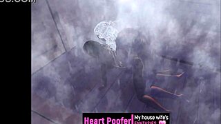 chilling at the sauna with some cartoon fun