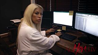 AllHerLuv.com - The Investor Teases with Erotic Brunette Action