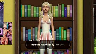 Dexter用X光眼镜在Sims 4里偷窥所有人裸体