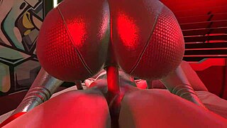 Twins in cosplay bang hard in 3D animation