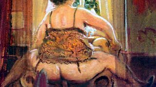 what's hidden in this vintage erotic illustration, any guesses?