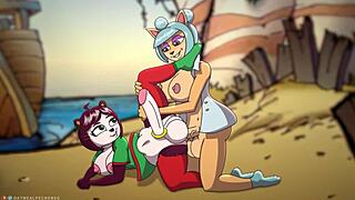 Megumi And Yaya Panda's Furry Anime Adventure