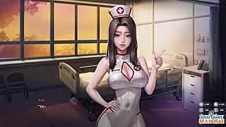 Ep3 SURPRISE HANDJOB from Naughty Nurse Yui at Festival